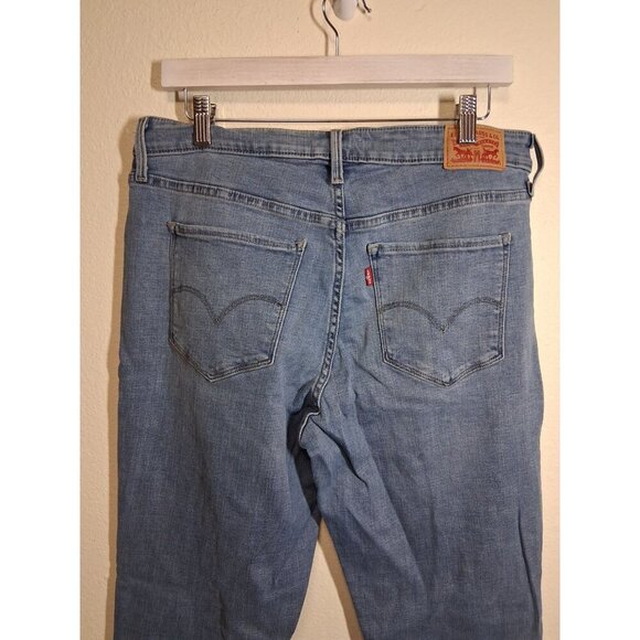 VTG Levi's Strauss 311 Shaping Skinny Denim Blue Jeans Women's Size 16W AL1 - Picture 4 of 9